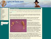 Tablet Screenshot of lightlifetools.com